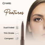Thumbnail for MARS Cosmetics Oh Brow Eyebrow Pencil - Dark Brown - Distacart
