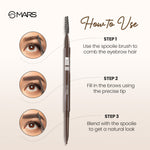 Thumbnail for MARS Cosmetics Oh Brow Eyebrow Pencil - Dark Brown - Distacart