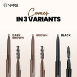 Thumbnail for MARS Cosmetics Oh Brow Eyebrow Pencil - Dark Brown - Distacart