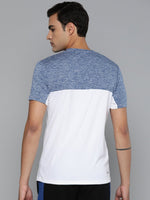 Thumbnail for Alcis Men Colourblocked Dry Tech Slim Fit Sports T-shirt - Distacart