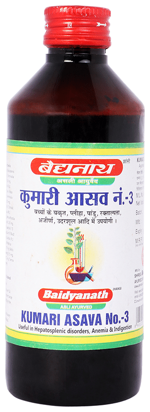 Baidyanath Kumariasava No.3 Tonic for Children - Distacart