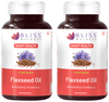 bliss welness flaxseed oil high potency omega 3 softgel capsule 60 each