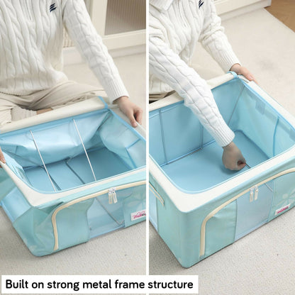 BlushBees Living Box - Wardrobe Organizer, Storage Boxes for Clothes with Zip - Dista