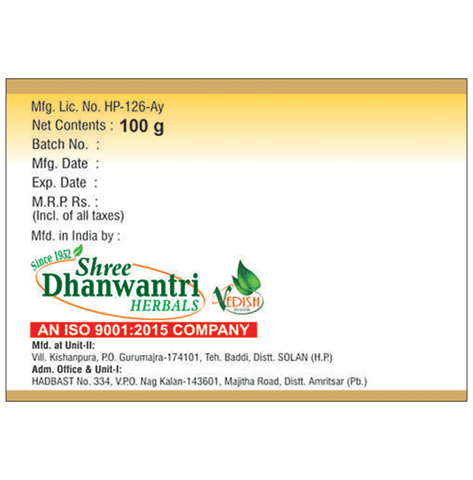 SDH Naturals Kapardika Bhasma