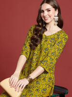 Thumbnail for Anouk Women Floral Printed Regular Kurta With Palazzos - Distacart