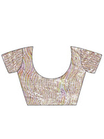 Thumbnail for Anouk Sequinned Pure Georgette Saree - Distacart