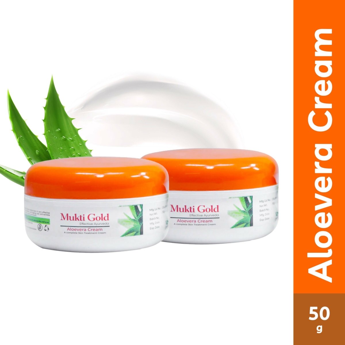 Axiom Mukti Gold Aloevera Cream - Distacart