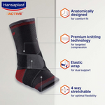 Thumbnail for Hansaplast Active Ankle Binder Support for Men & Women - Distacart