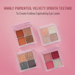 Thumbnail for Swiss Beauty Lustre Eyeshadow Palette - 1 Rose N Petals - Distacart