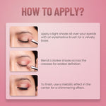 Thumbnail for Swiss Beauty Lustre Eyeshadow Palette - 1 Rose N Petals - Distacart