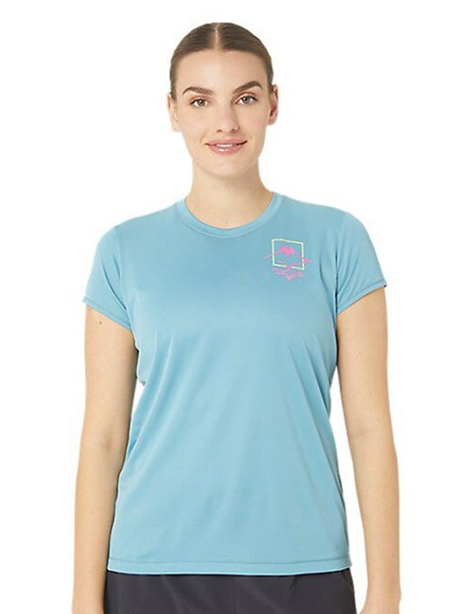 ASICS Fujitrail Logo SS Round Neck T-Shirt - Distacart