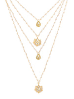 Thumbnail for Ruby Raang Gold Kundan Layered Necklace