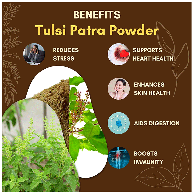 Jaived Ayurveda Tulsi Patra Powder