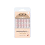 Thumbnail for shills professional reusable press on nails french oval spn718