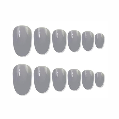 shills professional reusable press on nails oval spn518