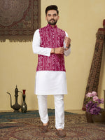 Thumbnail for Anaita Rani Pink Printed Soft Cotton Straight Kurti Kurta - Distacart
