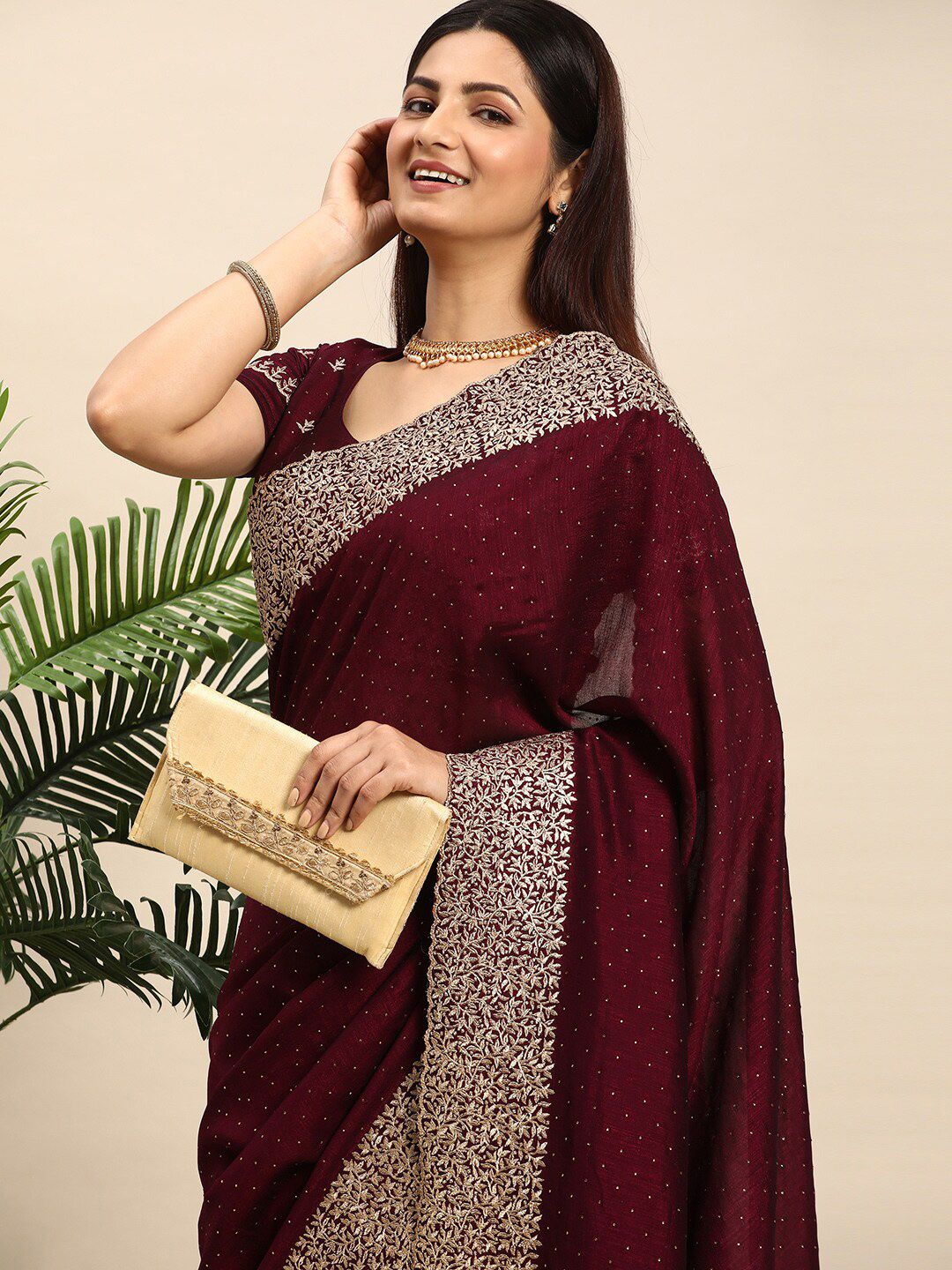 kasee Embellished Embroidered Designer Saree - Distacart