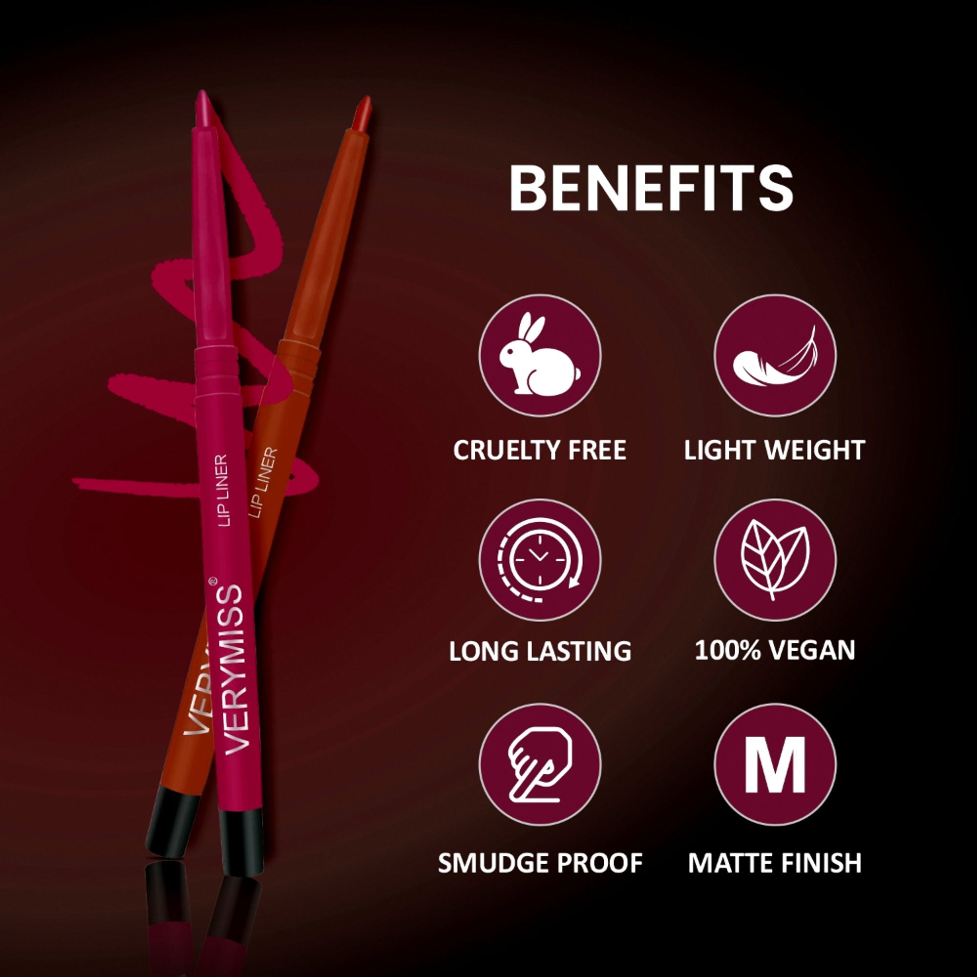 VERYMISS Lip Liner - Shade No.02 - Distacart