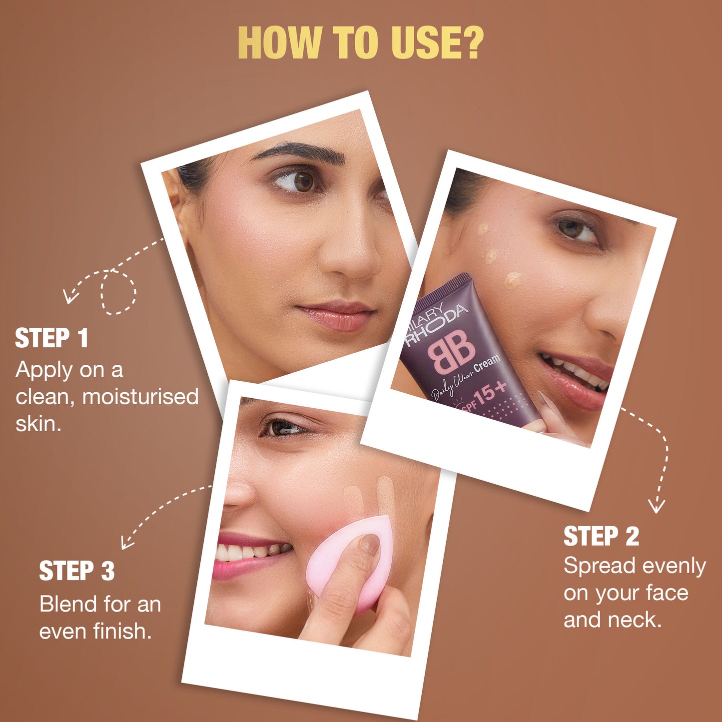 Hilary Rhoda BB Cream With SPF 15 - Golden Beige 04 - Shell White 01 - Distacart