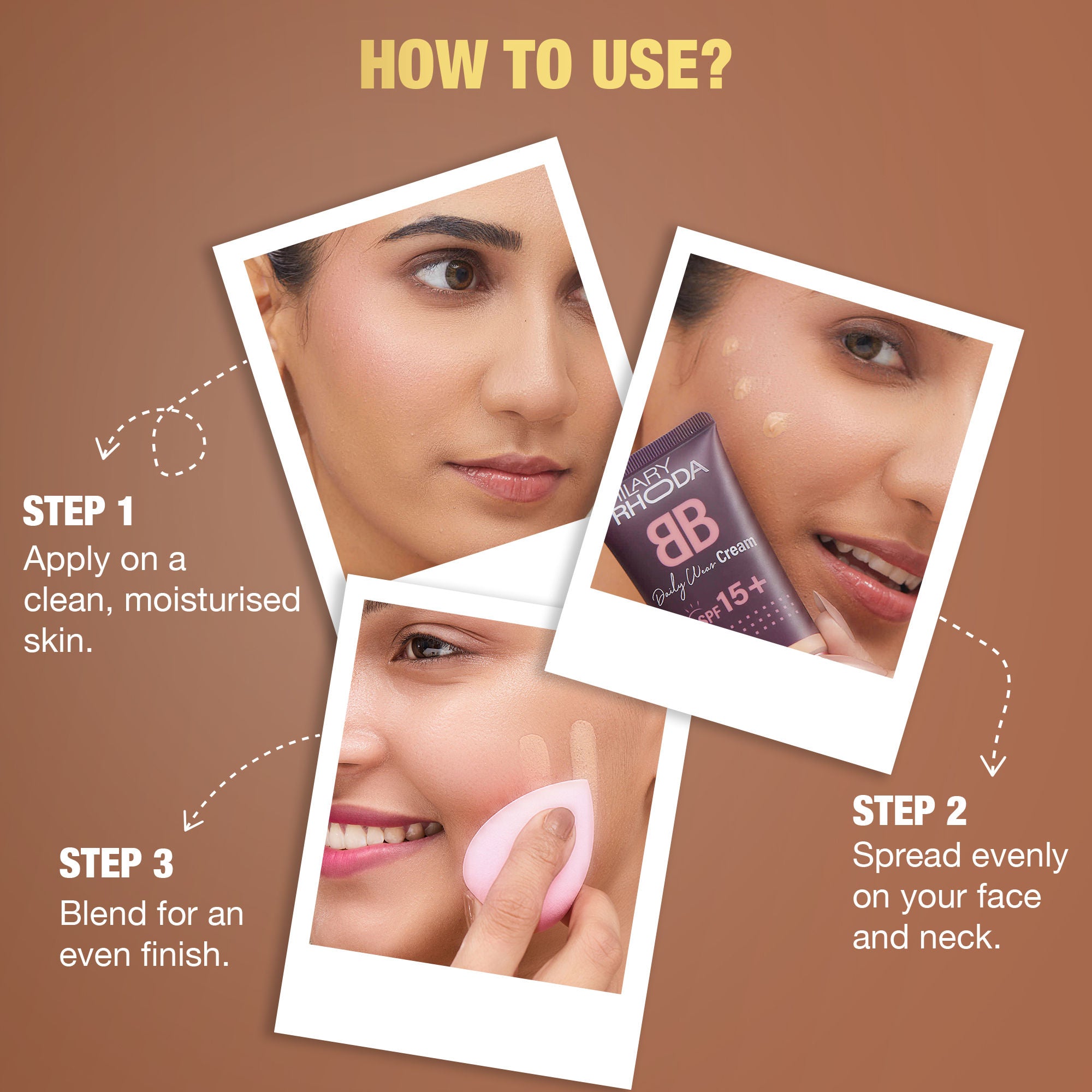 Hilary Rhoda BB Cream With SPF 15 - Golden Beige 04 - Nude Beige 03 - Distacart