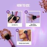 Thumbnail for Hilary Rhoda One Touch Makeup Brush - Distacart