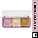 Thumbnail for Hilary Rhoda Get Glow Highlighter Palette - 02