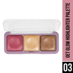 Thumbnail for Hilary Rhoda Get Glow Highlighter Palette - 03