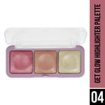 Thumbnail for Hilary Rhoda Get Glow Highlighter Palette - 04
