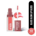 Thumbnail for Hilary Rhoda Glass Glow Lip Gloss - Peach Me 02