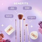 Thumbnail for Hilary Rhoda Play N Blend Brush Set For Makeup - Distacart