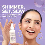 Thumbnail for Hilary Rhoda Shimmer Stay Makeup Fixer - Distacart