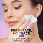 Thumbnail for Hilary Rhoda One Swipe Waterproof Makeup Remover Wipes - Distacart