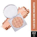 Thumbnail for Hilary Rhoda Flash Glow Shine Reflective Highlighter - Rose Shine 02