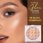 Thumbnail for Hilary Rhoda Flash Glow Shine Reflective Highlighter - Rose Shine 02 - Distacart