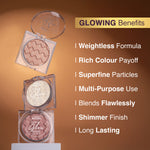 Thumbnail for Hilary Rhoda Flash Glow Shine Reflective Highlighter - Rose Shine 02 - Distacart
