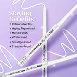 Thumbnail for Hilary Rhoda Slay All Day Matte Kajal - White - Distacart