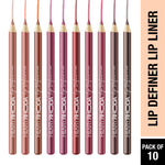 Thumbnail for Hilary Rhoda Lip Definer Matte Lip Liner - Set Of 10