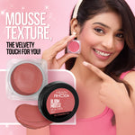Thumbnail for Hilary Rhoda Bloom Mousse Waterproof Lip N Cheek Tint - Cinnamon Chip 02 - Distacart