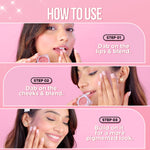 Thumbnail for Hilary Rhoda Bloom Mousse Waterproof Lip N Cheek Tint - Cinnamon Chip 02 - Distacart