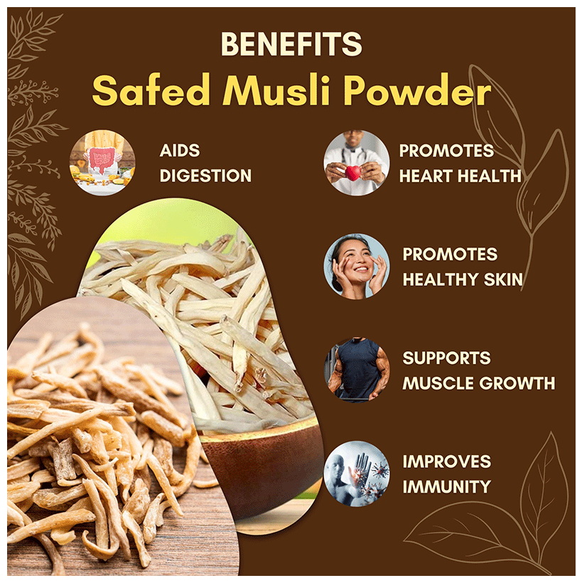 Jaived Ayurveda Safed Musli Powder
