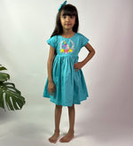 Thumbnail for ArthLife Blue Unicorn Party Wear Dress - Distacart