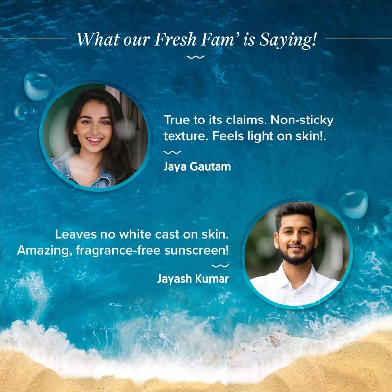 Aqualogica Radiance+ Dewy Sunscreen - Distacart