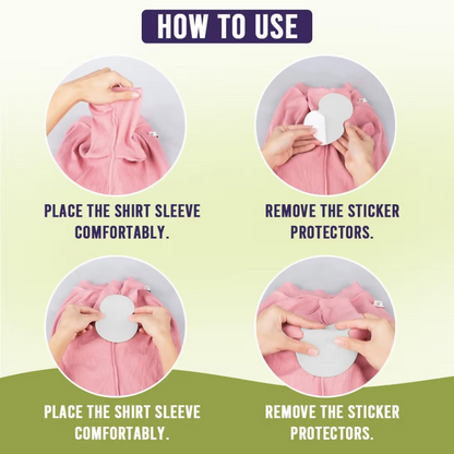 Bronson Professional Underarm Sweat Pads Disposable Prevent Stains & Absorb Sweat - Dista
