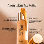Thumbnail for Ras Radiance GloTint 7-in-1 Serum Skin Perfector SPF 30 PA ++++ Skin Tint Foundation-Taupe - Distacart