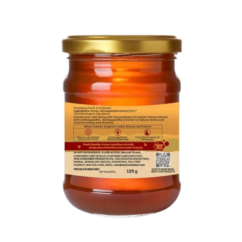 Organic India Ashwagandha Honey - Distacart