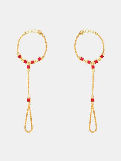 Ruby Raang Dua 4-Piece Jewelry Set - Distacart