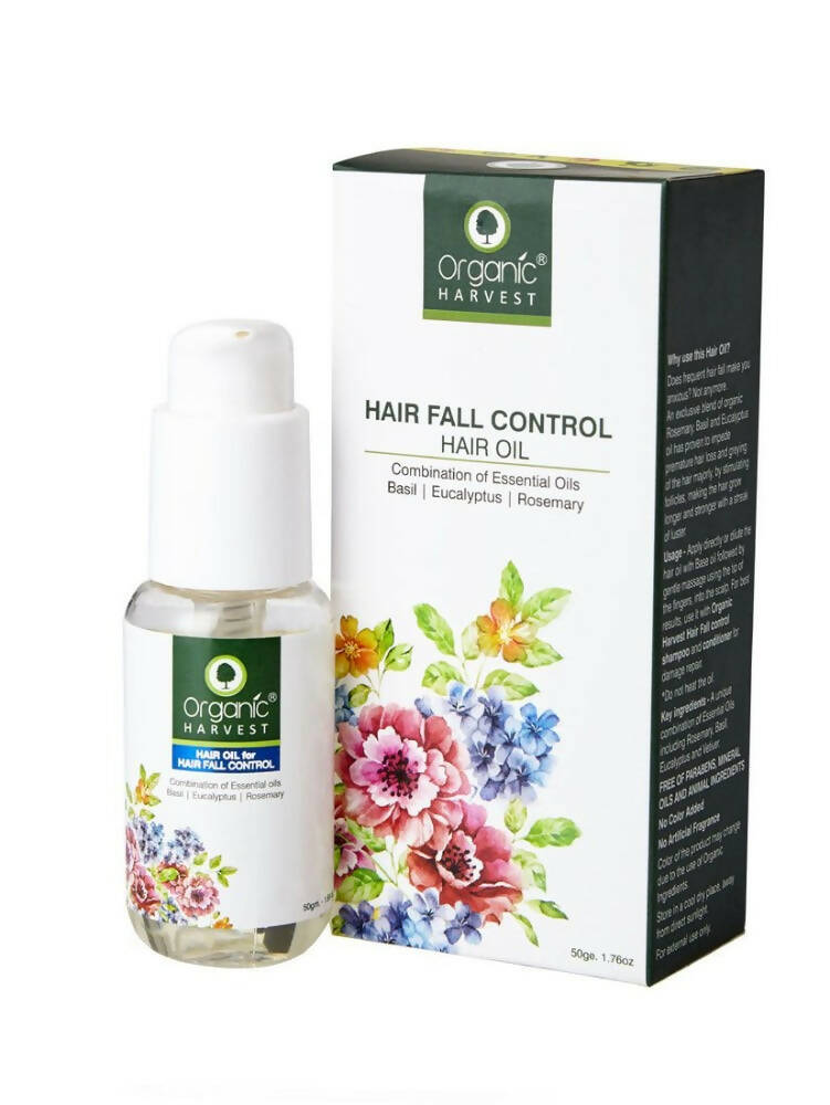 Organic Harvest Hair Oil for Hair Fall Control - Distacart