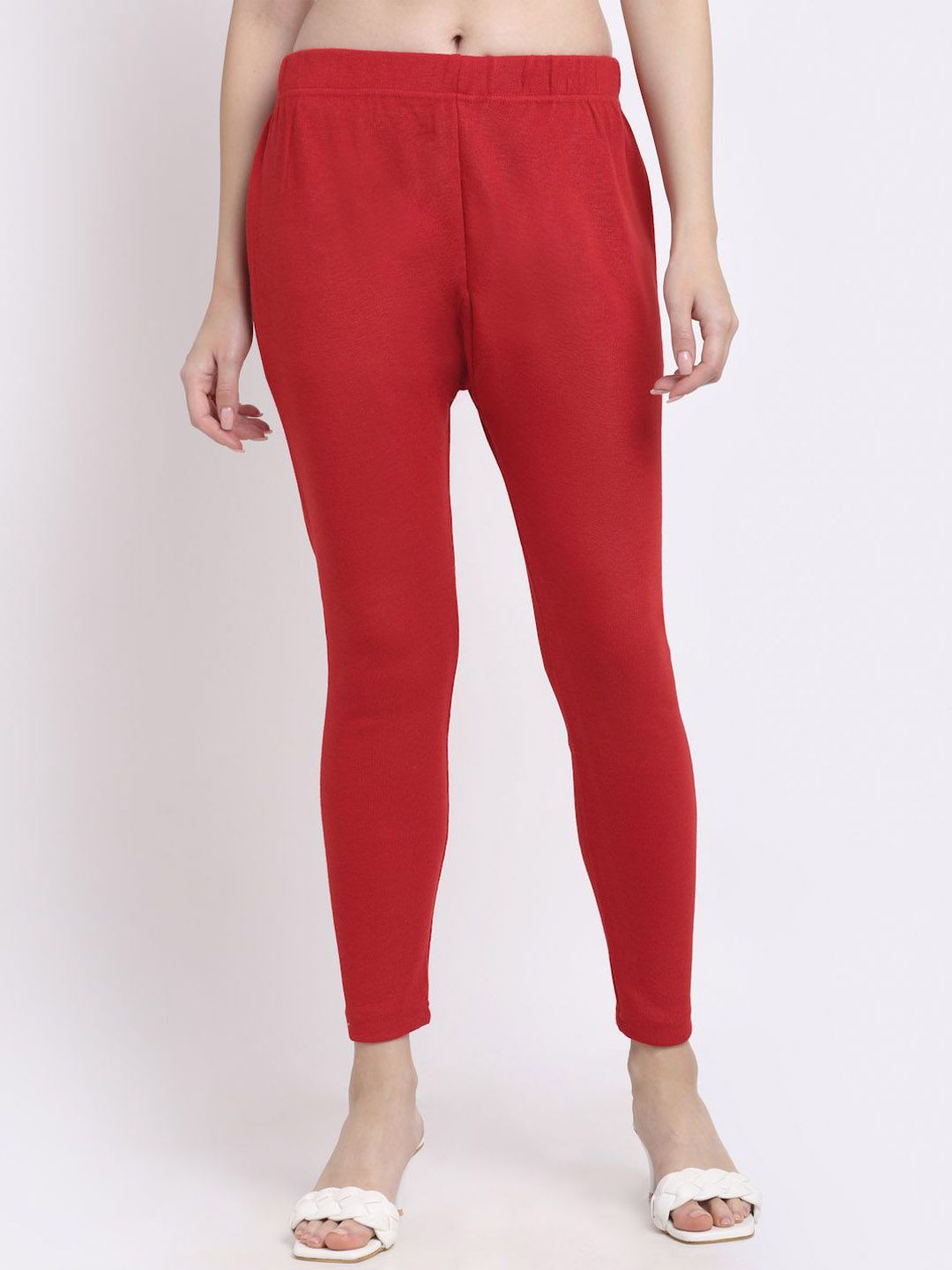 TAG 7 Women Knitted Ankle-Length Leggings - Distacart