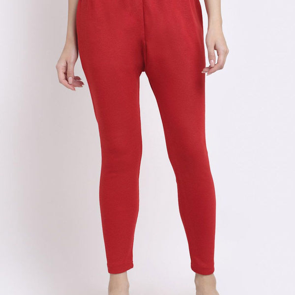TAG 7 Women Knitted Ankle-Length Leggings - Distacart