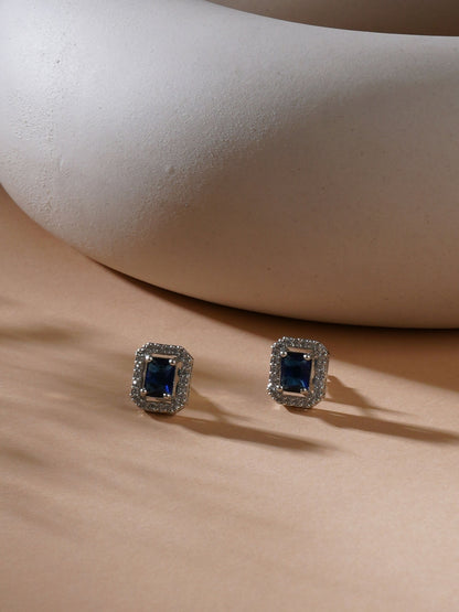 stone stud (Blue) - Ruby Raang - Distacart